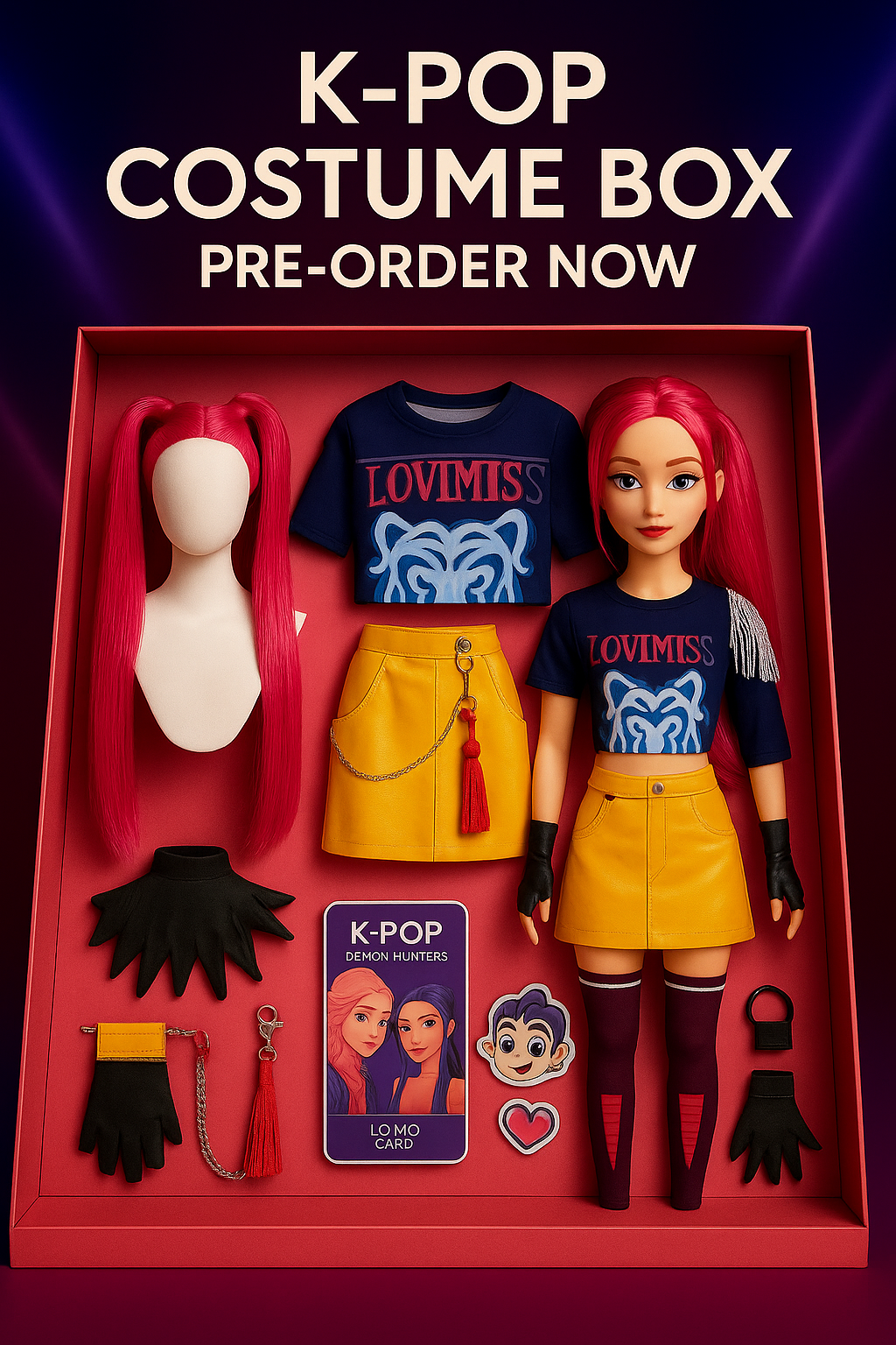 ๐ K-POP DEMON HUNTERS โ MIRA BOX (Pink Edition)