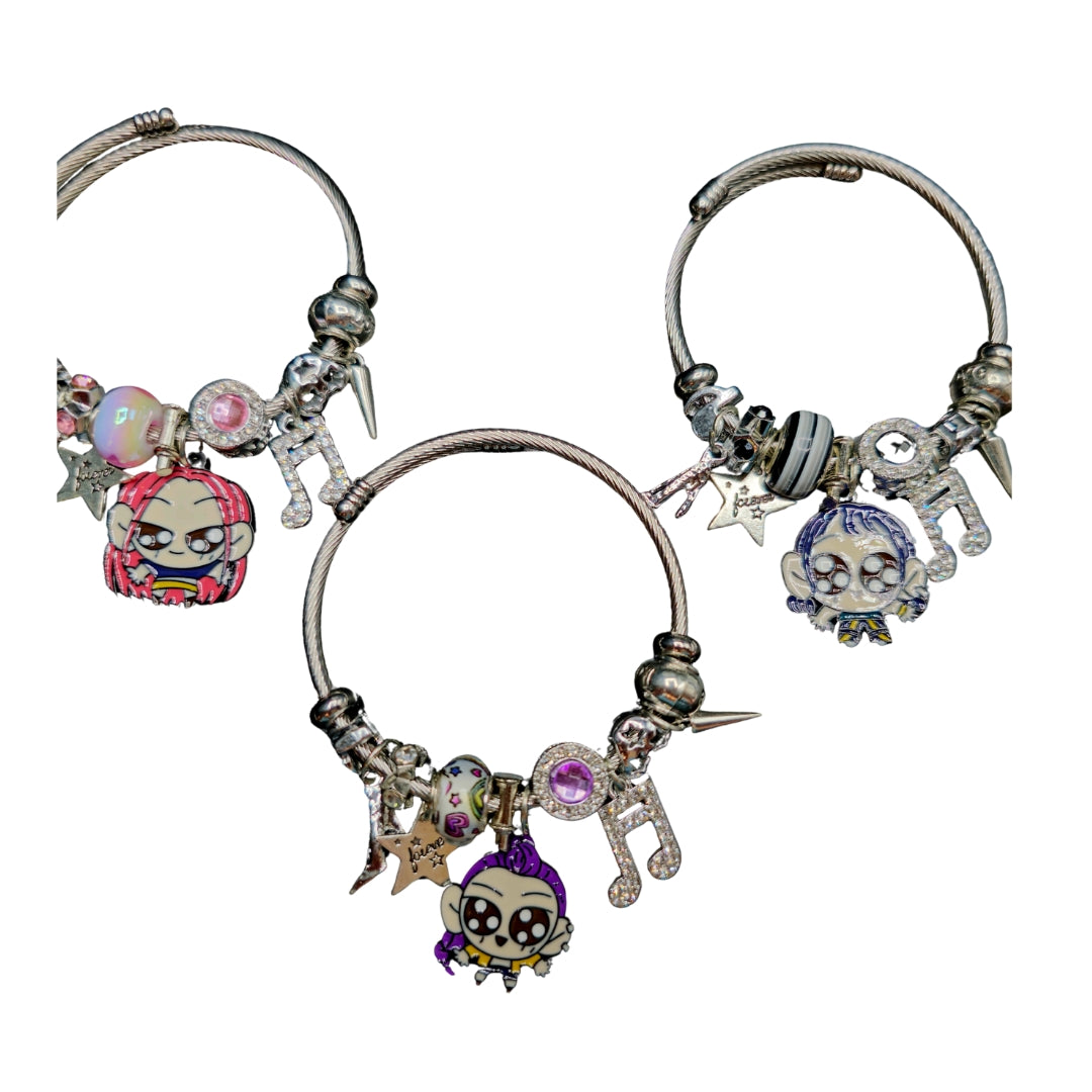 K-Pop Inspired Charm Bracelet